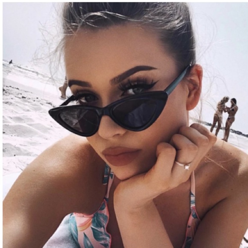 Cat eye sunglasses (paige desorbo summerhouse)
